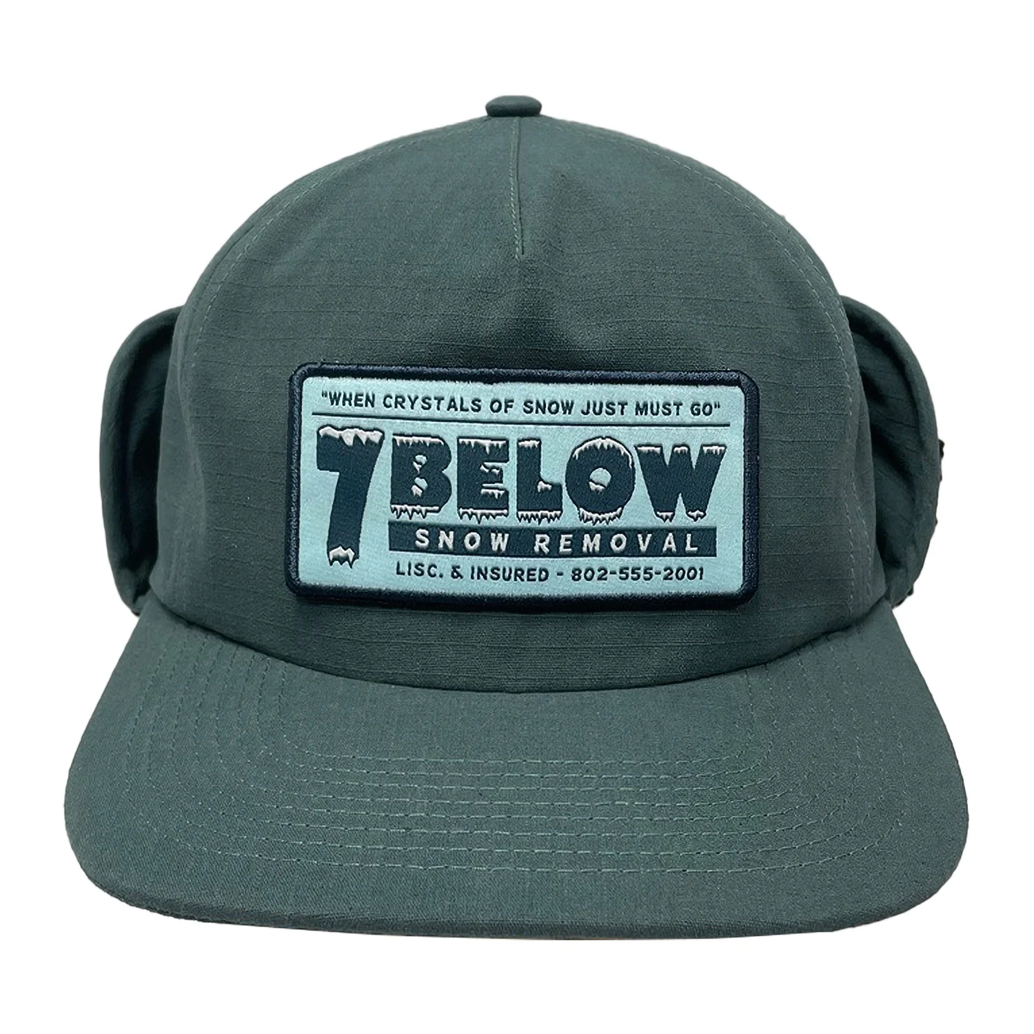 7 Below Snow Removal Flap Ear Hat - Image 8
