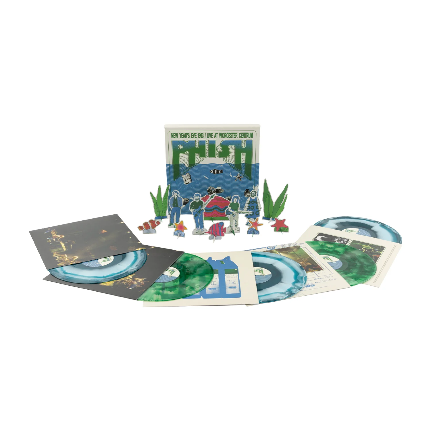 New Year's Eve 1993 Live At Worcester Centrum 5-LP Vinyl Box Set - Image 4