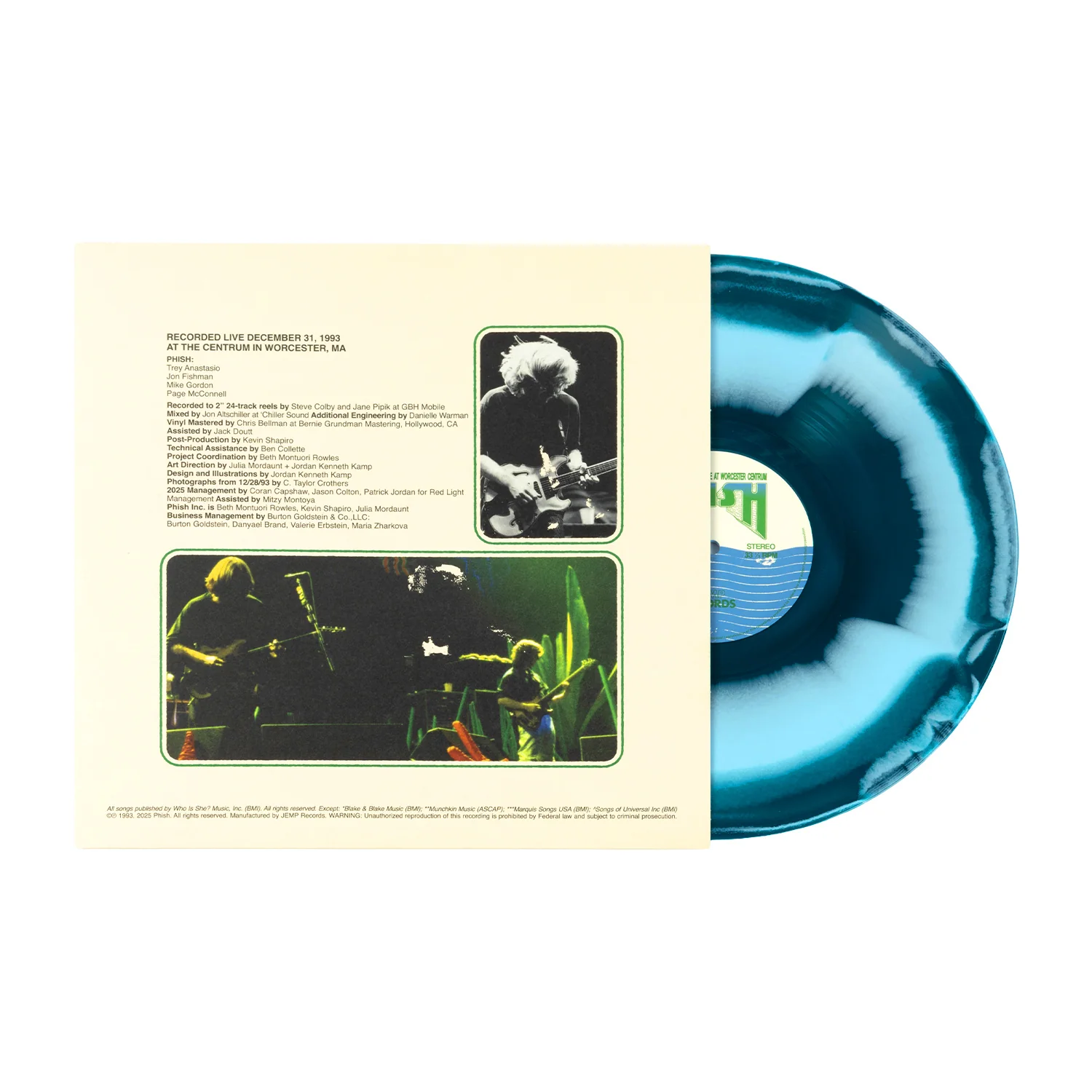 New Year's Eve 1993 Live At Worcester Centrum 5-LP Vinyl Box Set - Image 9